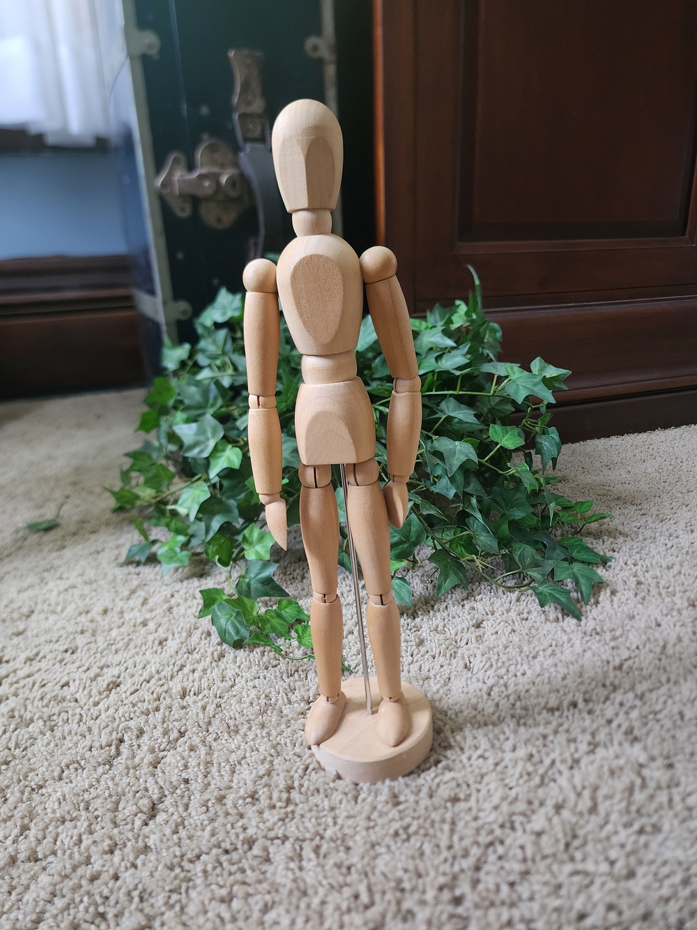 IKEA Gestalta Wooden Mannequin Base - Natural Wood